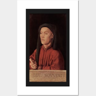 portrait of a young man 1432 - Jan van Eyck Posters and Art